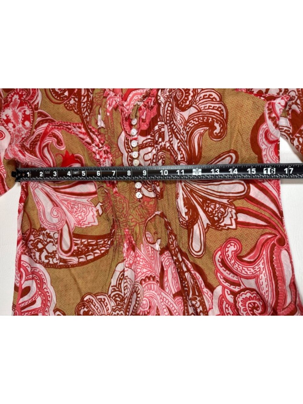 One Season amalfi long poppy medium midi dress in terracotta (OO661) - Picture 5 of 10